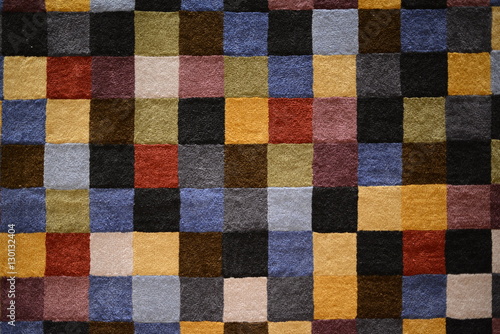 カラフルな絨毯