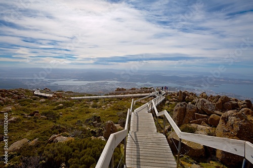 Scenic walk Mount Wellington, Tasmania photo