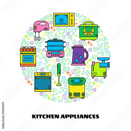 kitchen appliance vector