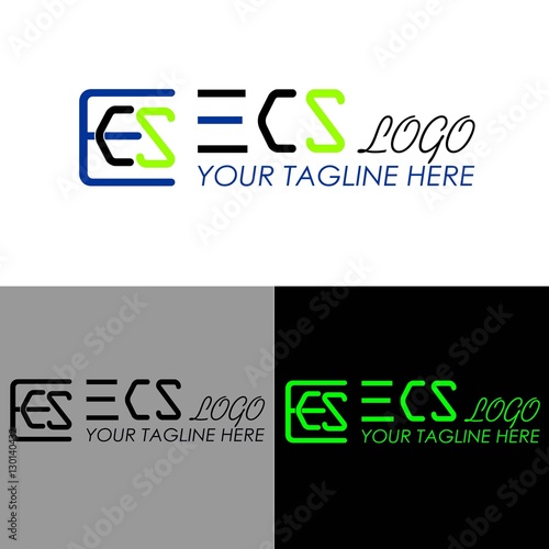 ECS logo type