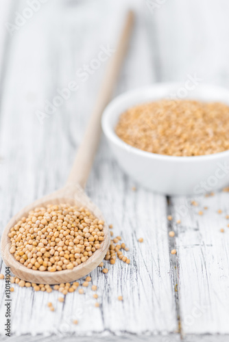 Portion of Seeds (Mustard) (selective focus)
