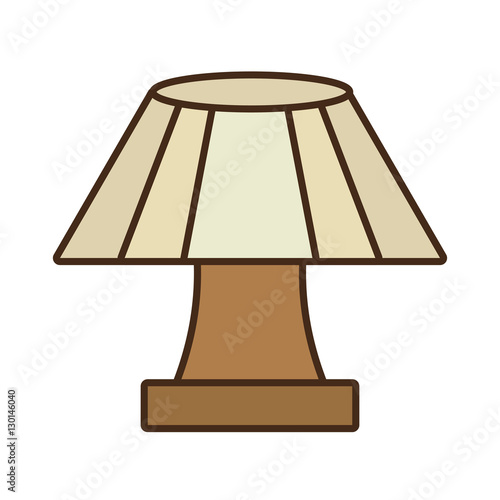 table lamp house appliance decorative vector illustration eps 10