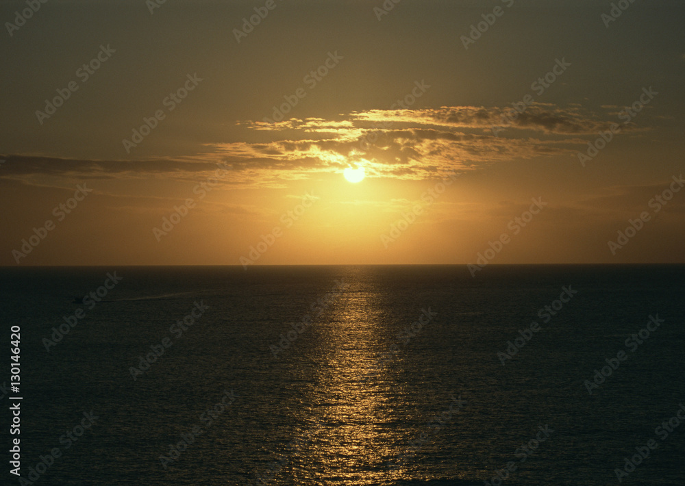 Fototapeta premium Sunset and Sea