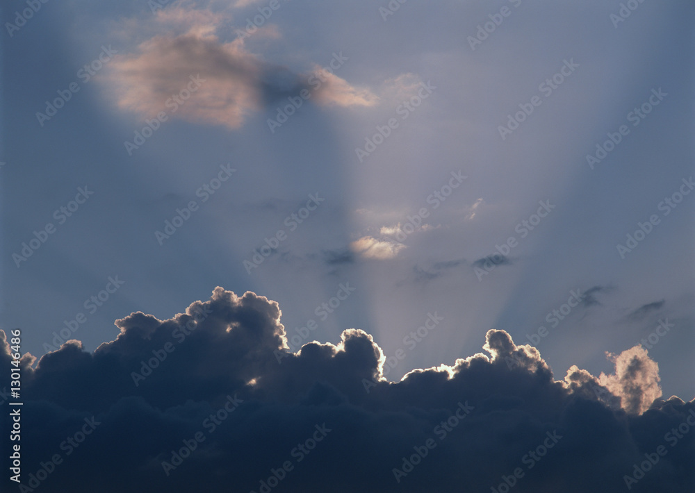 Fototapeta premium Rays of Sunlight Beam