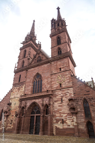 Basel Munster cathedral in Basel