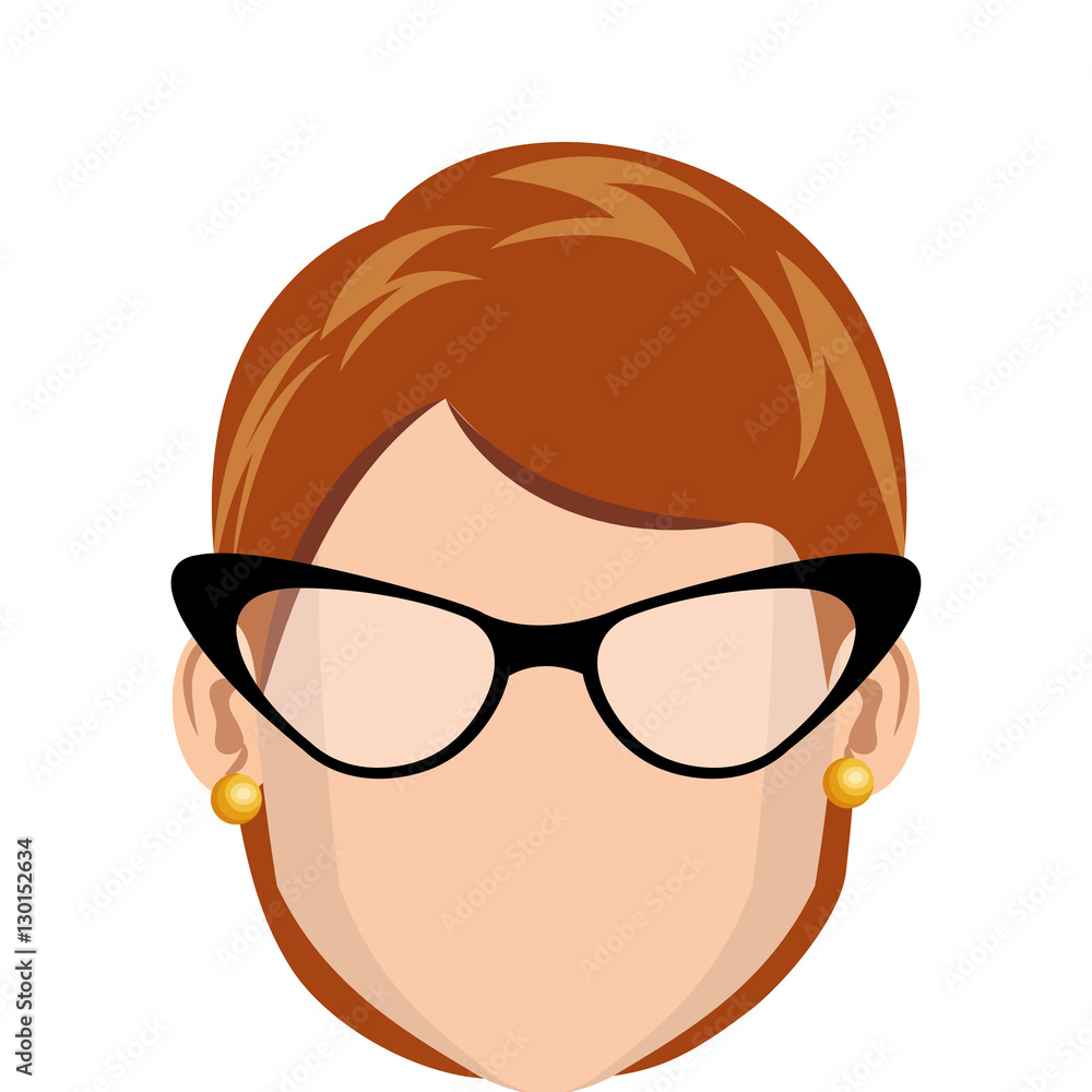 cute woman avatar casual vector illustration design cute woman avatar casual vector illustration design