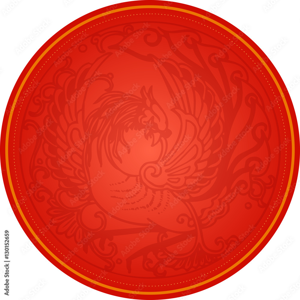 Chinese Traditional Phoenix Texture Material Chinese Traditional Phoenix Texture Material