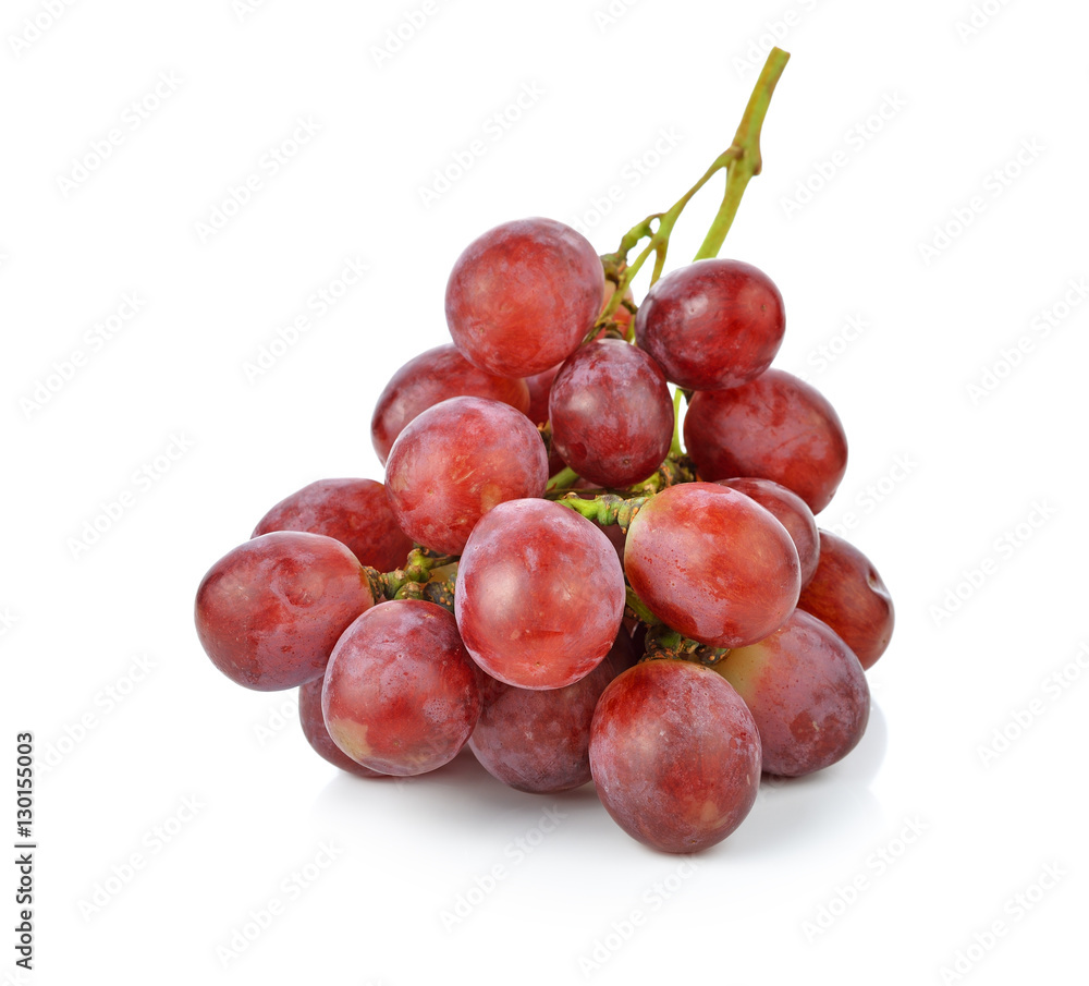 red grape isolated on white red grape isolated on white