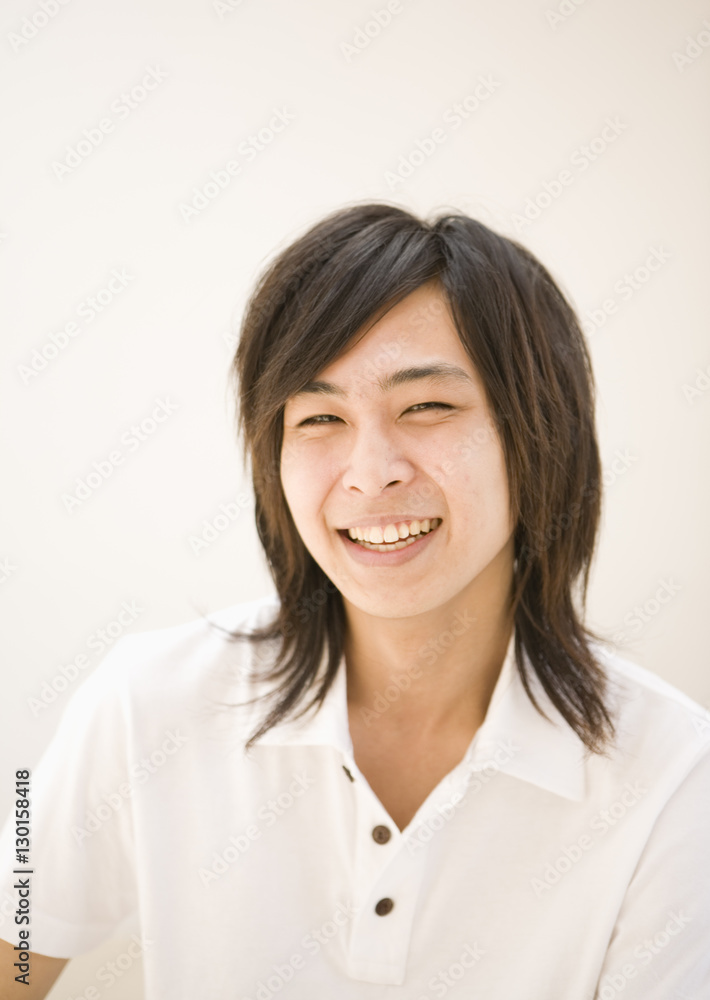 Young man smiling Young man smiling