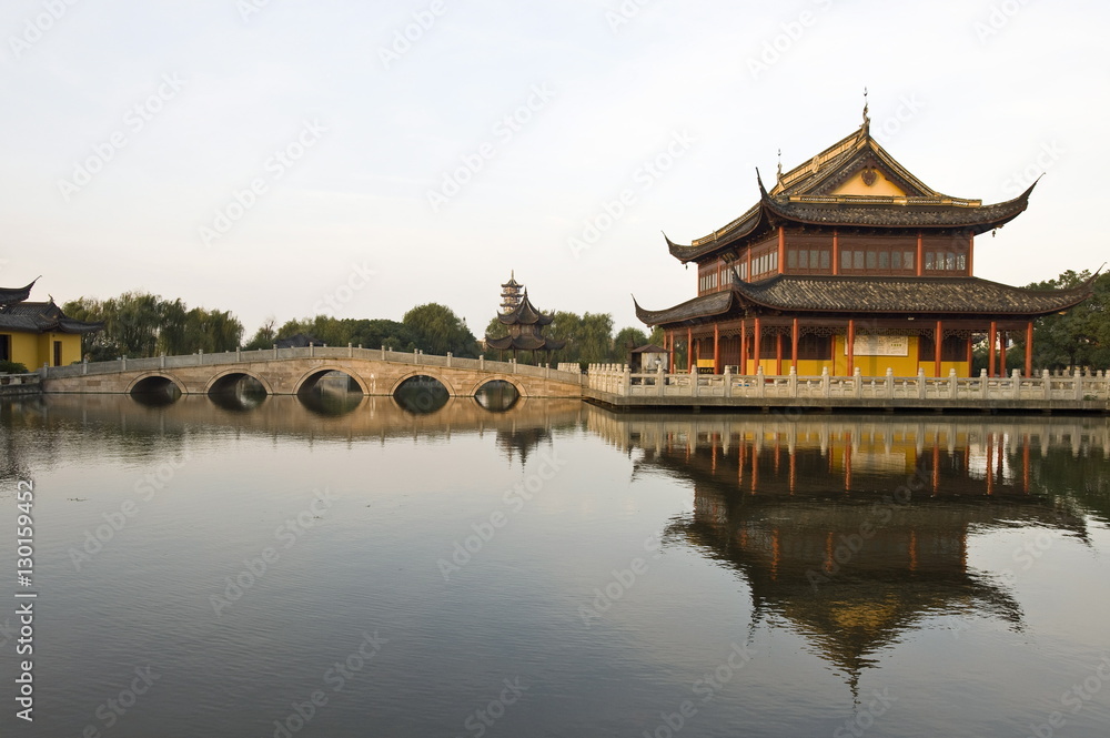 Quanfu Temple, Zhouzhuang, Jiangsu, China Quanfu Temple, Zhouzhuang, Jiangsu, China