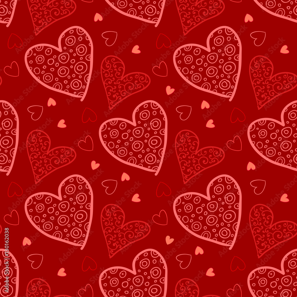 Seamless valentine pattern. Vector illustration Seamless valentine pattern. Vector illustration