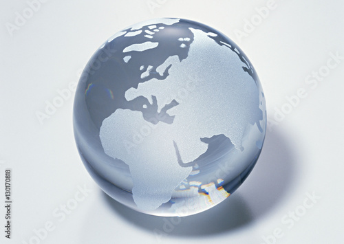 Foto Terrestrial Globe of Glass