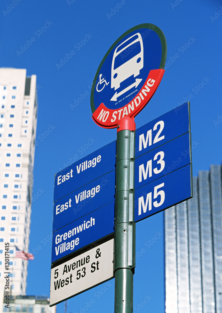 Obraz premium Bus Stop