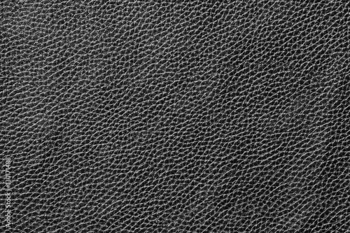 Black leather texture background surface