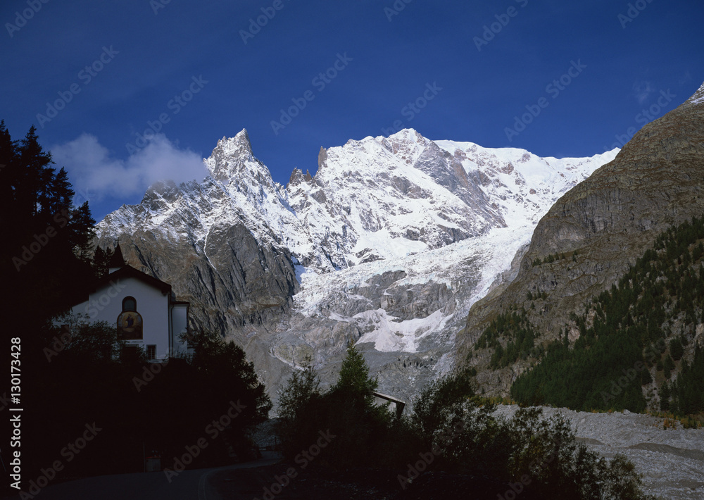 Mont Blanc Southern Aspect