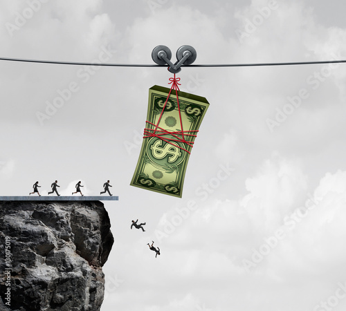 Obraz na plátně Money Trap