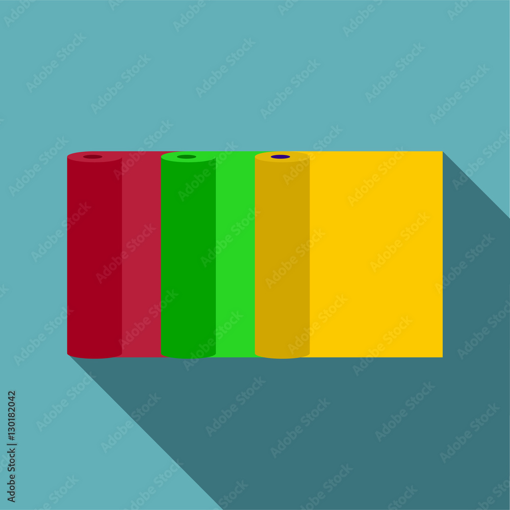 Rolls of paper icon. Flat illustration of rolls of paper vector icon for web design Rolls of paper icon. Flat illustration of rolls of paper vector icon for web design