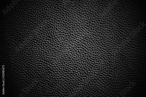 Luxury black leather texture background