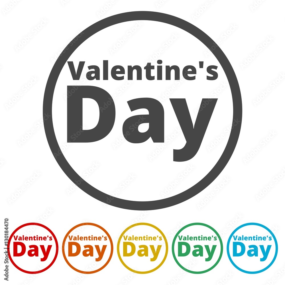 Valentine's day holiday illustration Valentine's day holiday illustration
