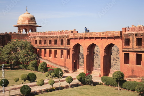 Mughal Gardens, Jaigarh Fort, Victory Fort, Jaipur, Rajasthan  photo