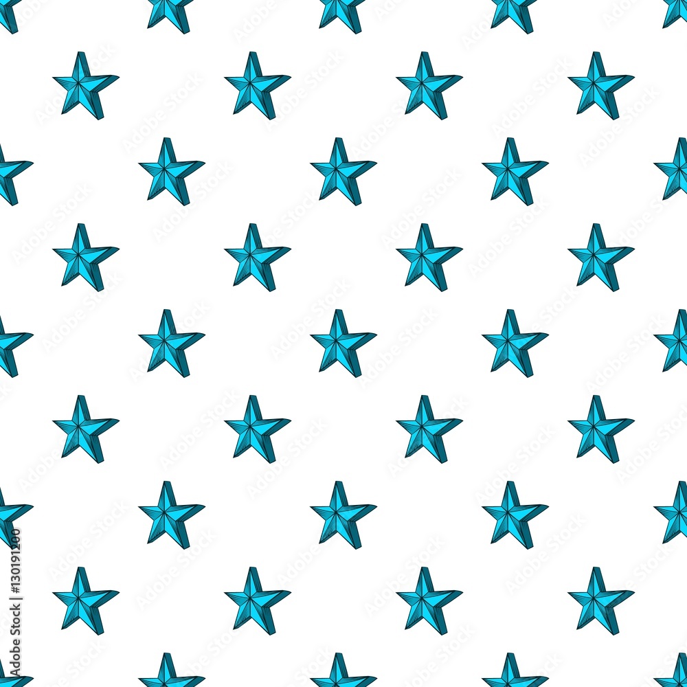 Big star pattern. Cartoon illustration of big star vector pattern for web Big star pattern. Cartoon illustration of big star vector pattern for web