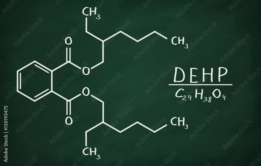 Structural model of DEHP Structural model of DEHP