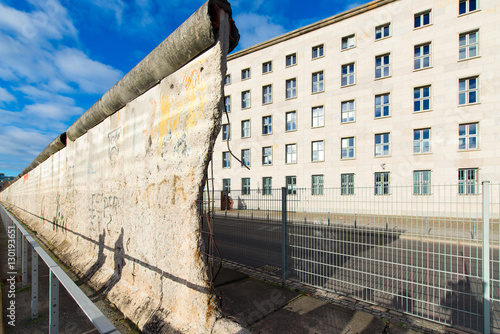 Remains of the Berlin Wall photo