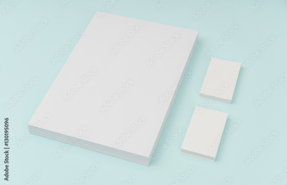Blank flyer poster, brochure mockup,A4, US-Letter, with business Blank flyer poster, brochure mockup,A4, US-Letter, with business