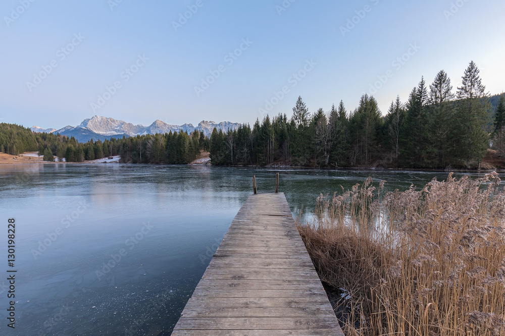 Fototapeta premium Der Wagenbrüchsee