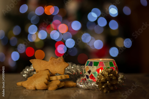 Photography Galletas de navidad con bokeh