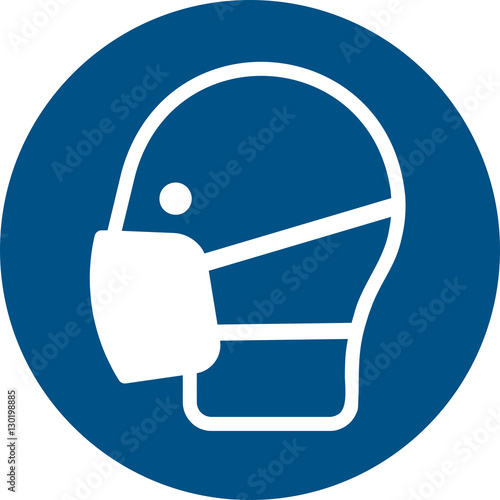 ISO 7010 M016 Wear a mask