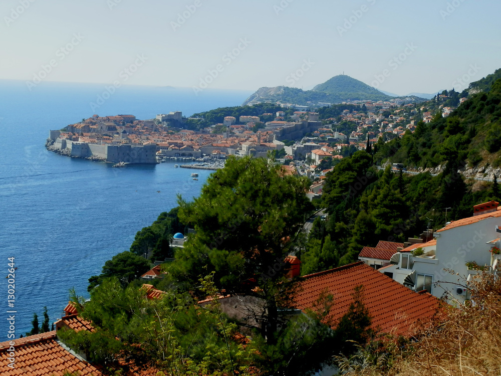 Beautiful view of Dubrovnik in Croatia