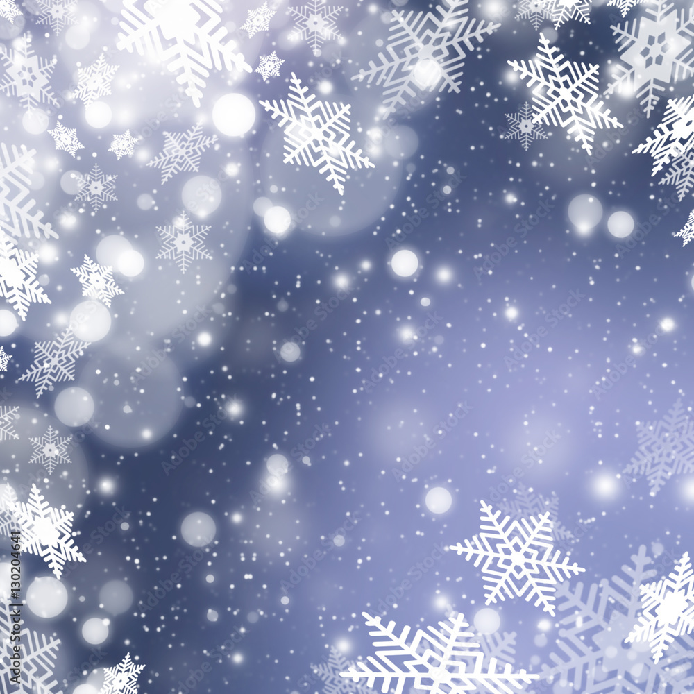 Christmas abstract snowflake background Christmas abstract snowflake background