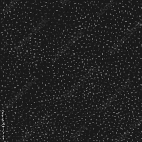 Black Dotted Seamless Pattern