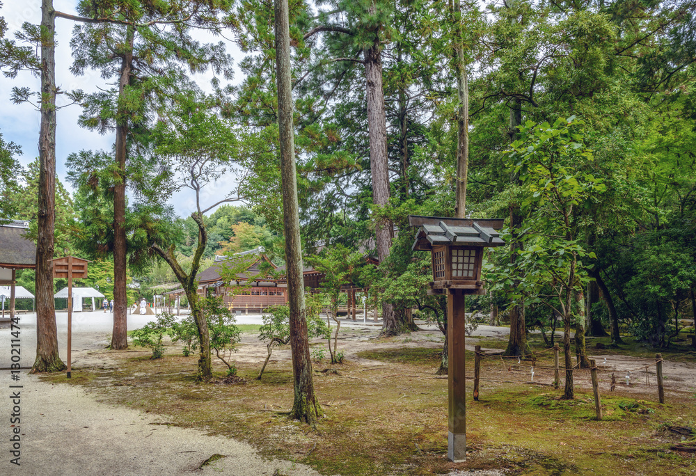 古都京都　上賀茂神社の風景