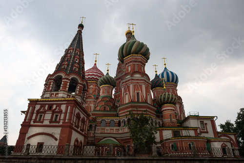 Saint Basil's Cathedral on the Red Square, Moscow, Russia