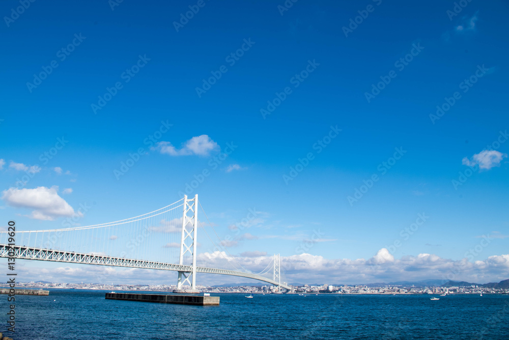 Fototapeta premium 明石海峡大橋