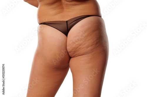 fat ass woman with cellulite