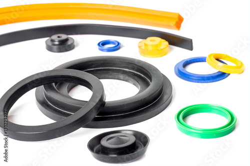 Rubber sealing many format colorful for industry.