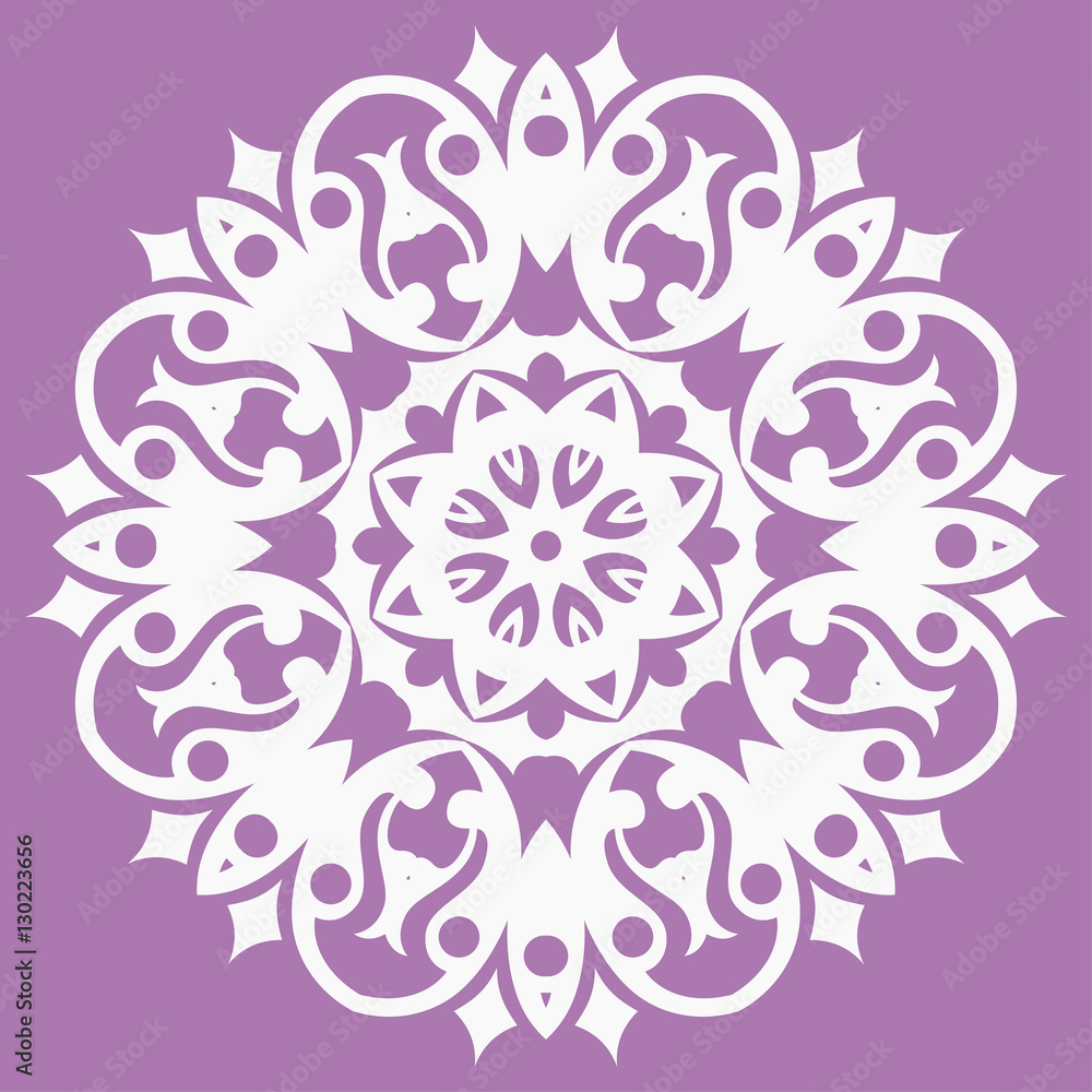 Oriental pattern with arabesques and floral elements, classic or Oriental pattern with arabesques and floral elements, classic or