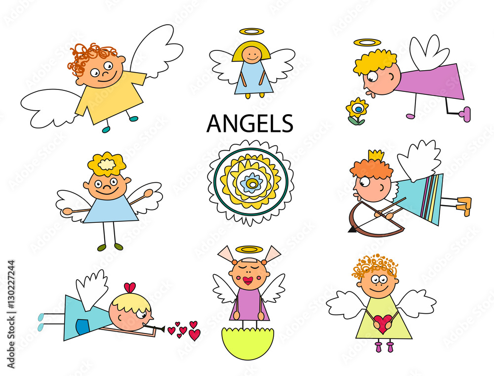 set of a angels set of a angels