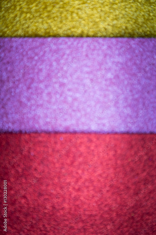 Fototapeta premium Abstract glitter tricolor background