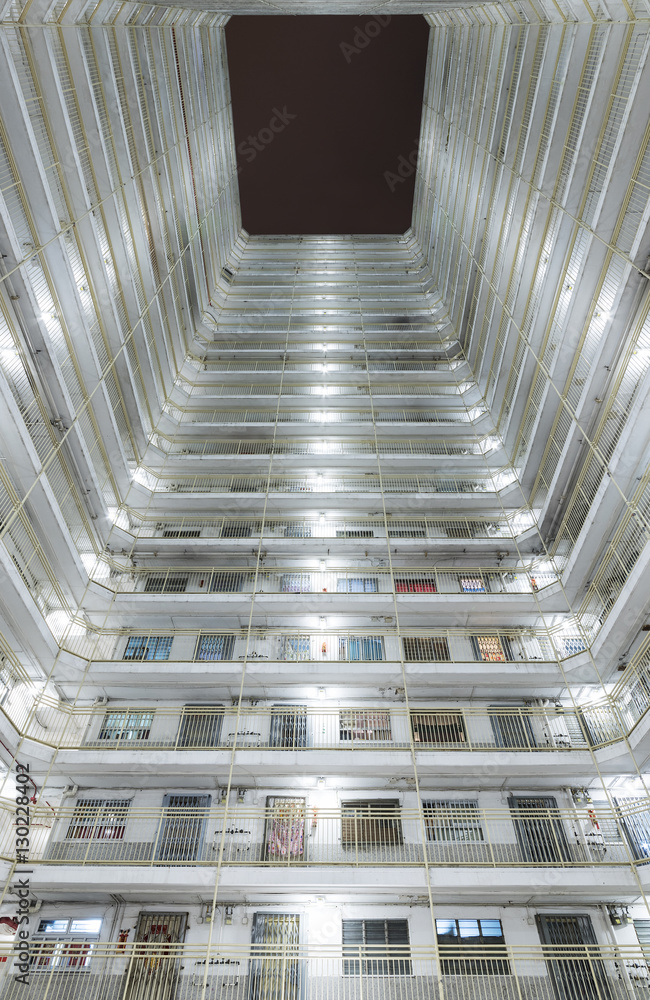 Fototapeta premium highrise residential building in Hong Kong city