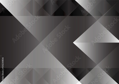 Gray and black lighting effect abstract background vector
