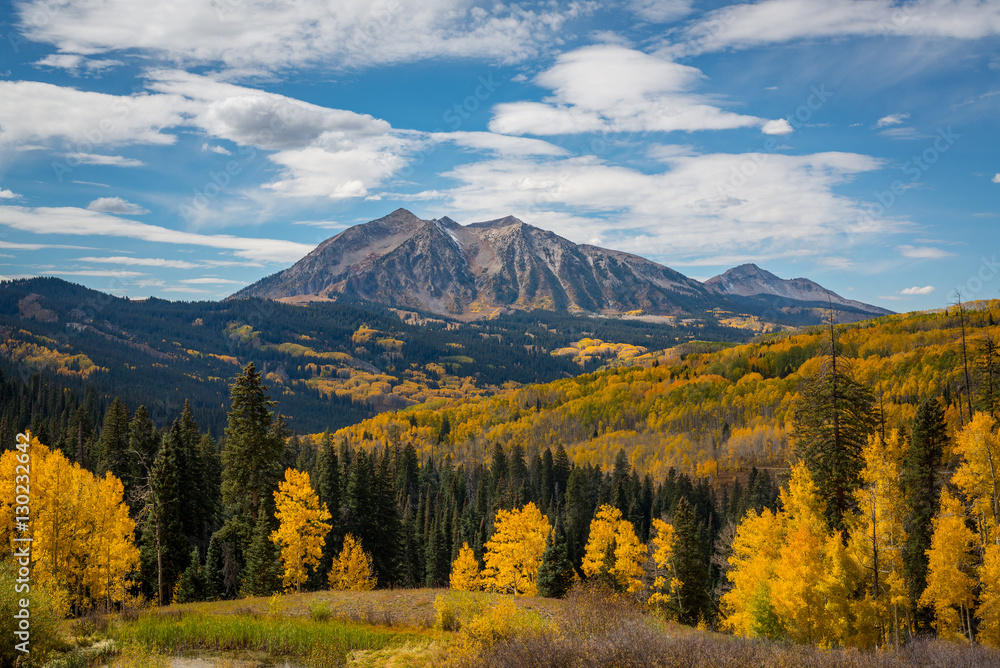 East Beckwith Mountain in Autumn 