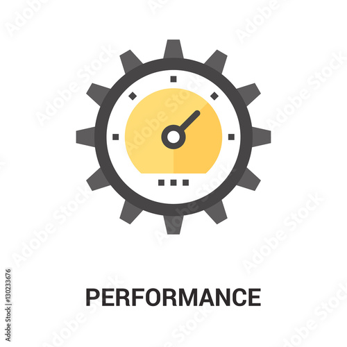 performance icon concept
