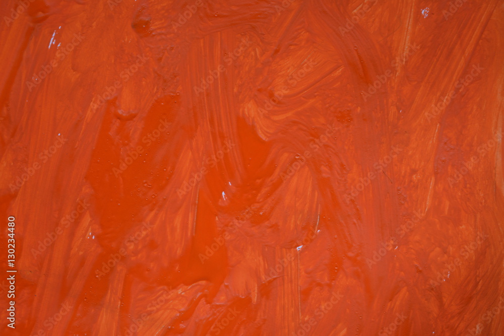 orange bright abstract gouache, texture, strokes