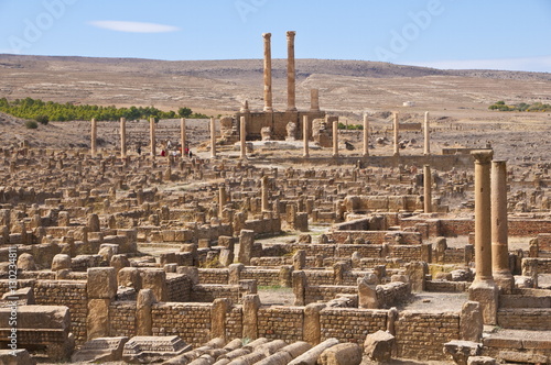 The Roman ruins, Timgad, Algeria photo