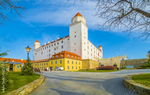 Obraz na płótnie Medieval castle in Bratislava, Slovakia w salonie