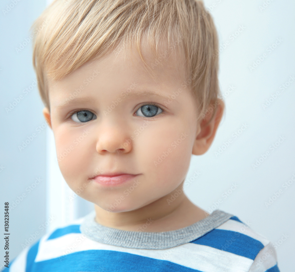 Cute baby boy, close up Cute baby boy, close up